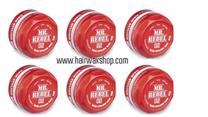 MR REBEL 02 HAIR STYLING WAX 6 STUKS