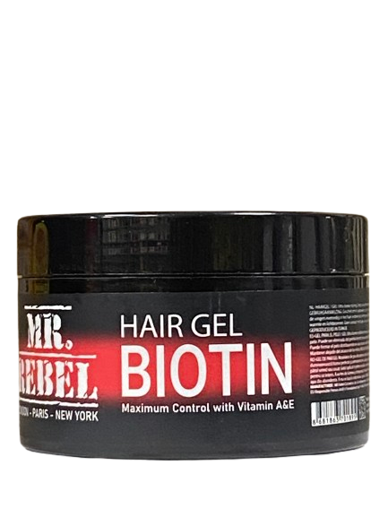 Mr Rebel Hair Gel Bubble Gum Biotin 450 ml