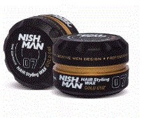 Nish Man Hair Styling Wax Gold One 150 ml - Hairwaxshop