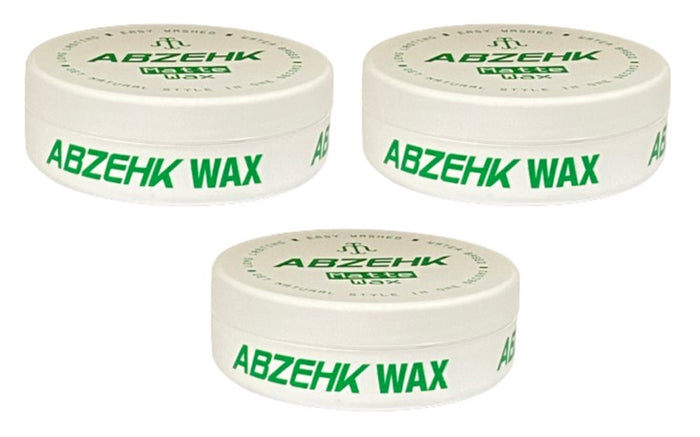 ABZEHK HAIR WAX MATTE 3 STUKS