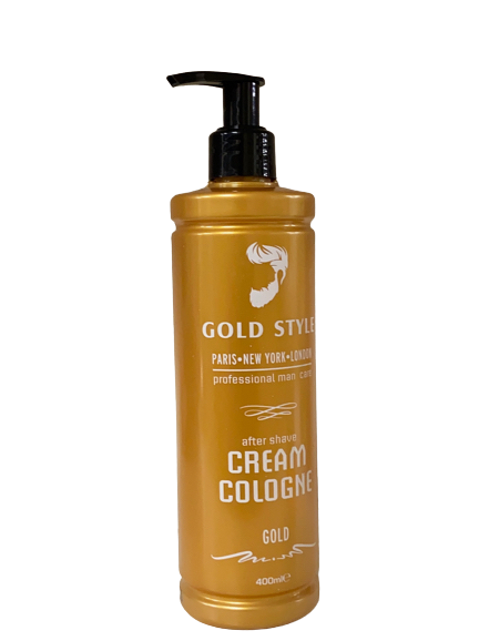 Gold Style After Shave Cream Cologne Gold 400 ml - Hairwaxshop