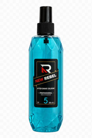 New Rebel Aftershave Cologne Blue No.5 – 70° (380 ml)