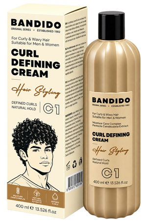 Bandido Defining Curling Cream 400 ml - Hairwaxshop