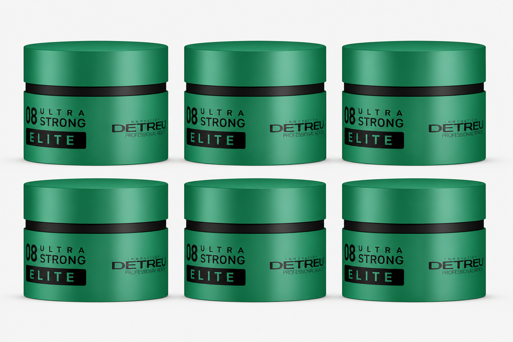 Detreu Clay Matte Wax 08 Ultra Strong Elite 6 x 150 ml