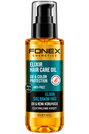 Fonex Elixir Hair Care Oil UV &amp; Color Protection Anti-Frizz 100 ml