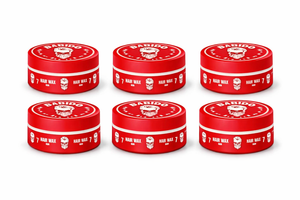 Bandido Maximum Hold Aqua Hard Wax Red 6  stuks x150 ml