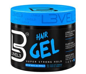 Level 3 Super Strong Hold Hair Gel 500 ml - Hairwaxshop