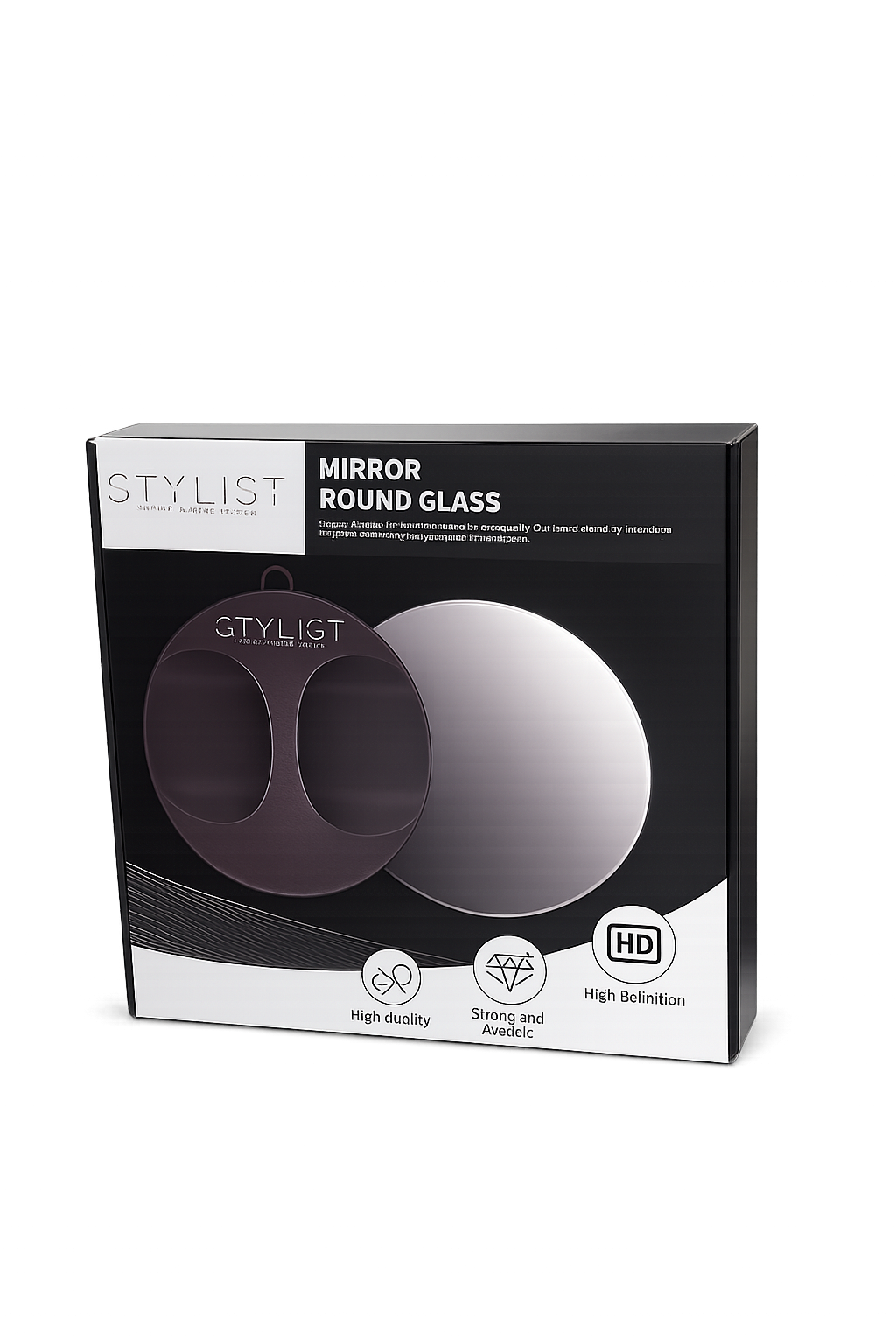 Stylist Mirro Round Glass
