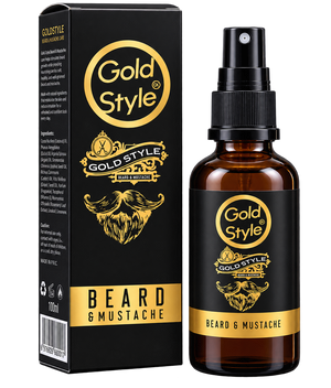 Gold Style Protein Beard and Mustache Care Oil-Serum 50 ml