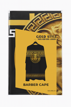 Gold Style Barber Cape