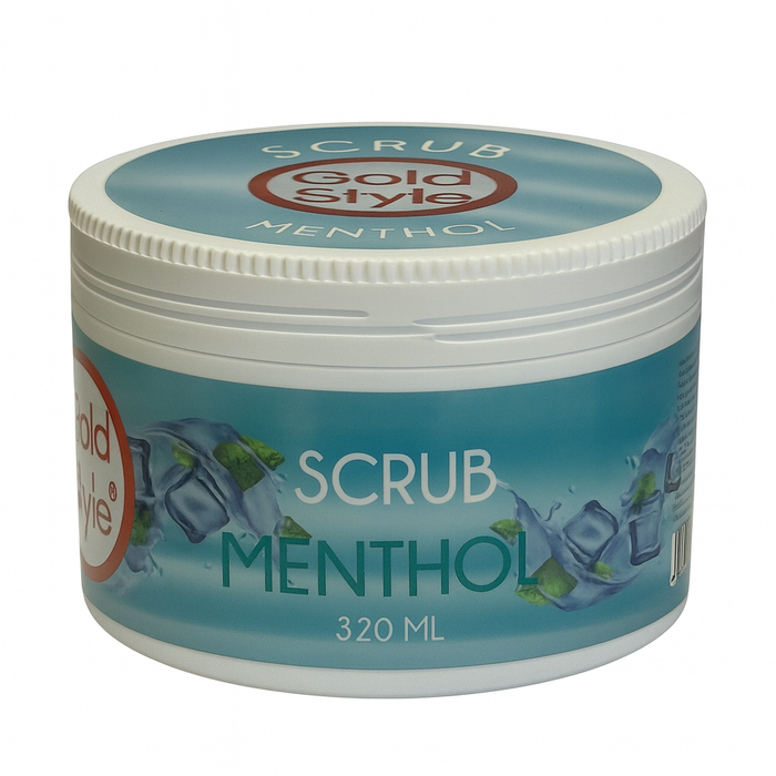 GOLD STYLE SCRUB MENTHOLE 320ml | Hairwaxshop