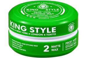King Style Styling Wax Matte Wax 2 150 ml - Hairwaxshop