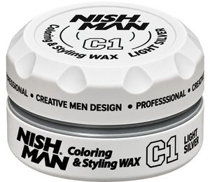 Nishman Coloring and Styling Wax Light Silver 100 ml