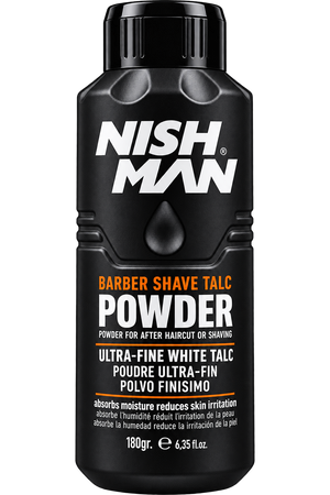 Nishman Barber Shave Talc Powder 180 g