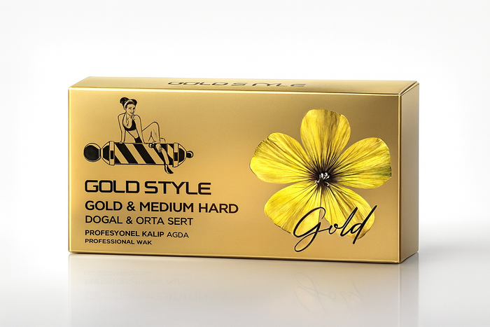 Gold Style Medium Hard Depilatory Wax 400 ml