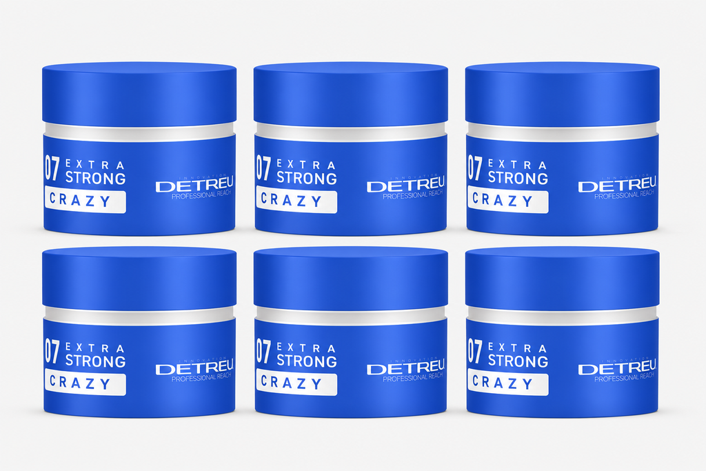 Detreu Aqua Hair Wax Extra Strong Crazy 6 stuks x 150 ml