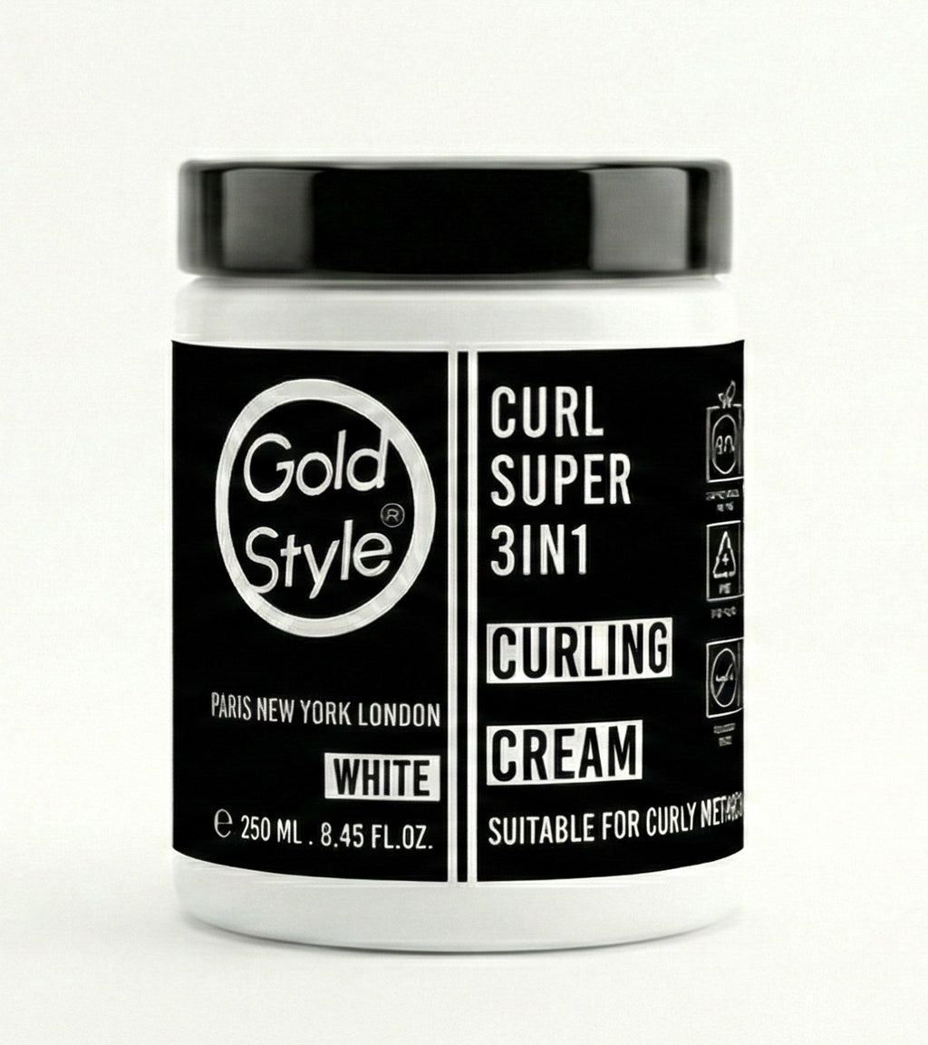 Gold Style 3 in 1White Curling Cream 250 ml