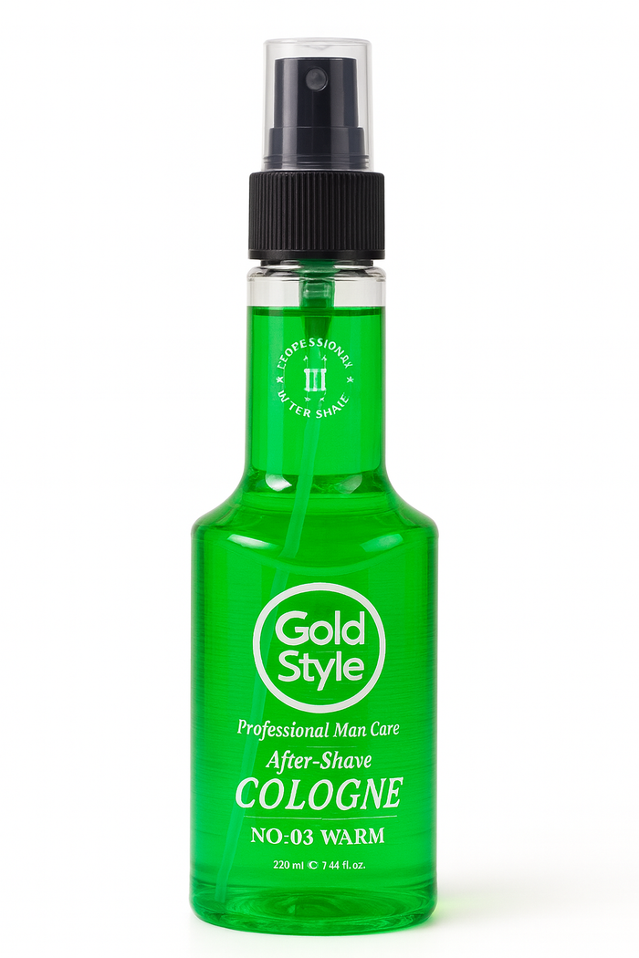 GOLD STYLE AFTER SHAVE COLOGNE NO.3 WARM 220ml