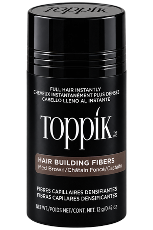 Toppik Hair Building Fibers Med Brown 12 g
