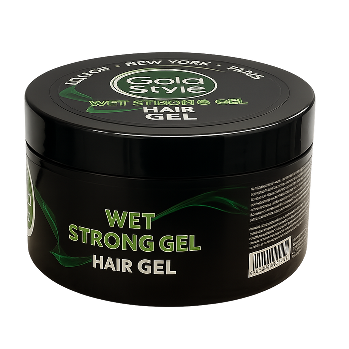 Gold Style Wet Gel Strong Hair Gel 450 ml