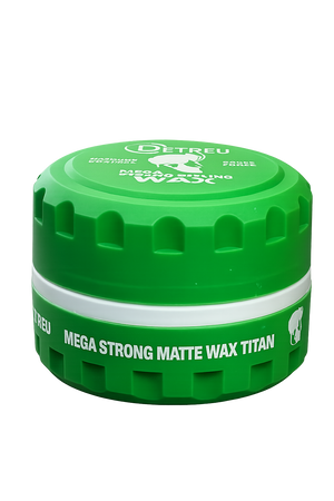 Detreu Mega Strong Styling Matte Wax Titan 140 ml