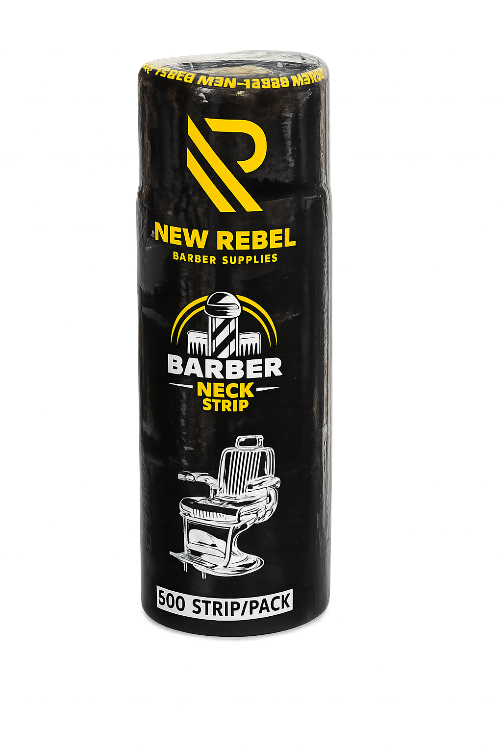 New Rebel Barber Neck Strips Black (500 Strips Pack)
