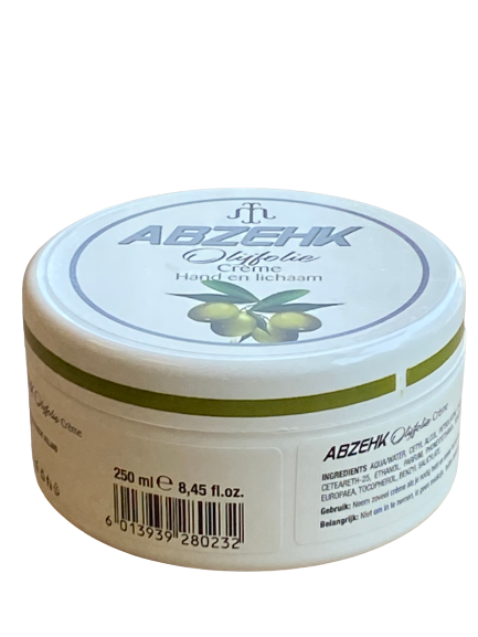 ABZEHK Olijfolie Body and Hand Cream 250 ml