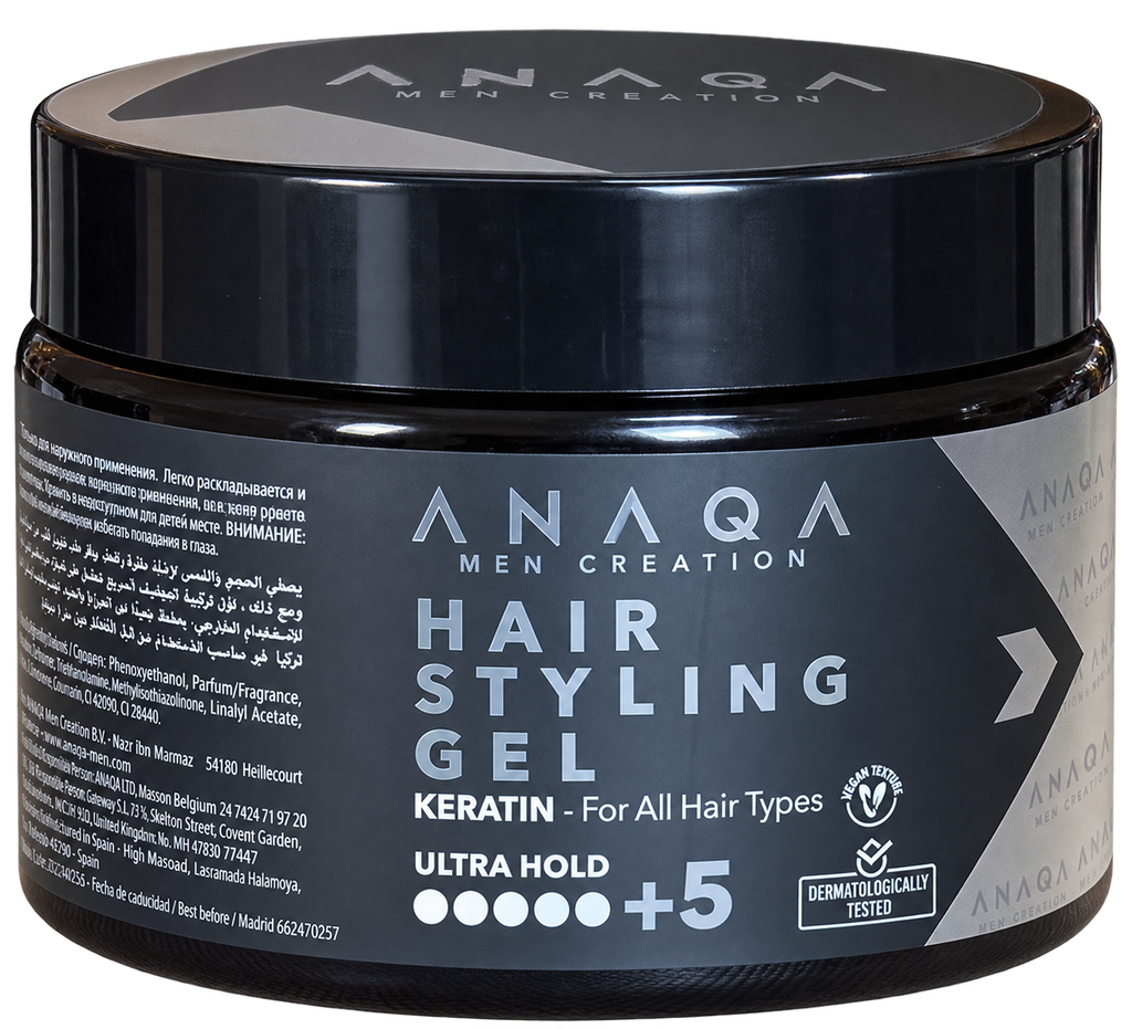 Anaqa Hair Styling Gel Keratin Level 5 300 ml