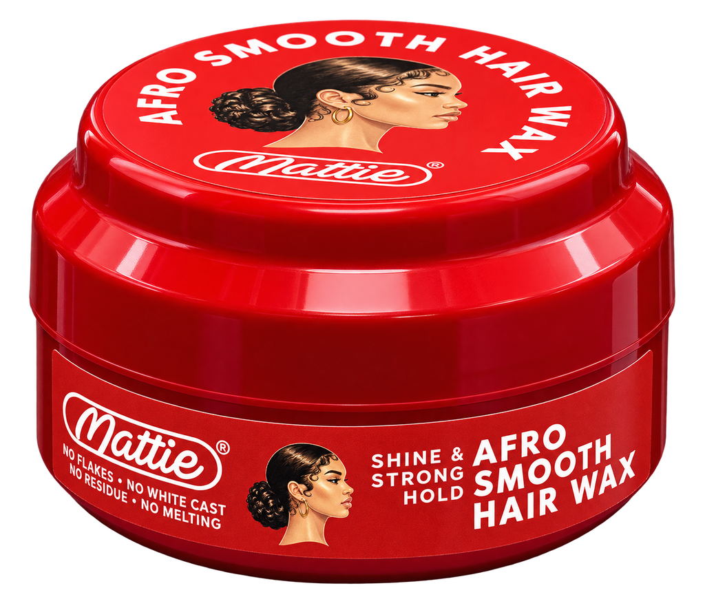 Afro Smooth Hair Wax Mattie Shine and Strong Hold 150 ml