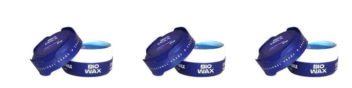 Biowax Keratin Hair Styling Wax Blue 3 stuks