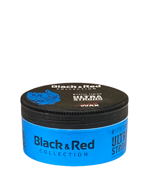 Black and Red Mystic Finish Ultra Strong Wild Wax 150 ml