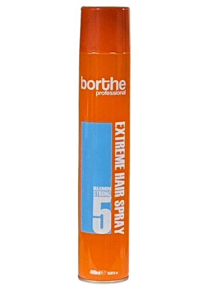 Borthe Professional Extreme Hair Spray Maximum Strong 5 400 ml
