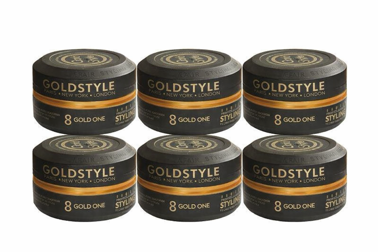 【GOLD WAX まとめて】 Gold Style Hairwax 8 Aqua Million 6 pieces | Hairwaxshop