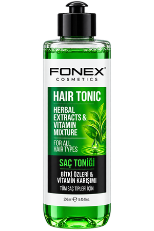 Fonex Hair Tonic Herbar Extracts and Vitamin Mixture 250 ml