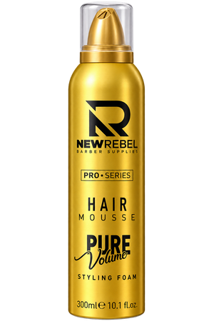 New Rebel Hair Mousse Pure Volume Styling Foam 300 ml