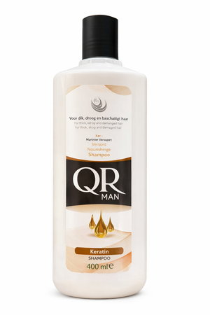 QR Man Keratin Shampoo 400 ml - Hairwaxshop