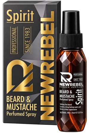 New Rebel Beard and Mustache Perfumed Spray Spirit 75 ml