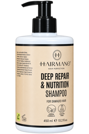 Hairmano Deep Repair and Nutrition Shampoo 450 ml
