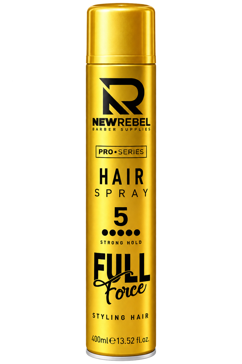 New Rebel Hair Spray Full Force Strong Hold 5 400 ml