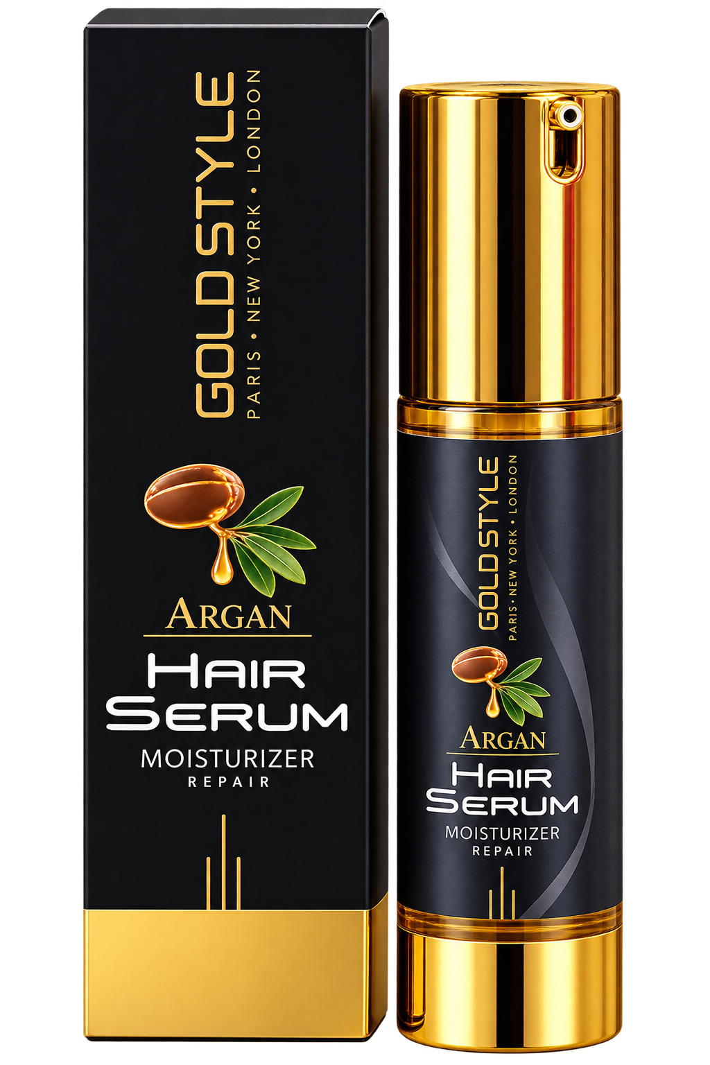 Gold Style Hair Moisturizer Repair Serum Argan 50 ml