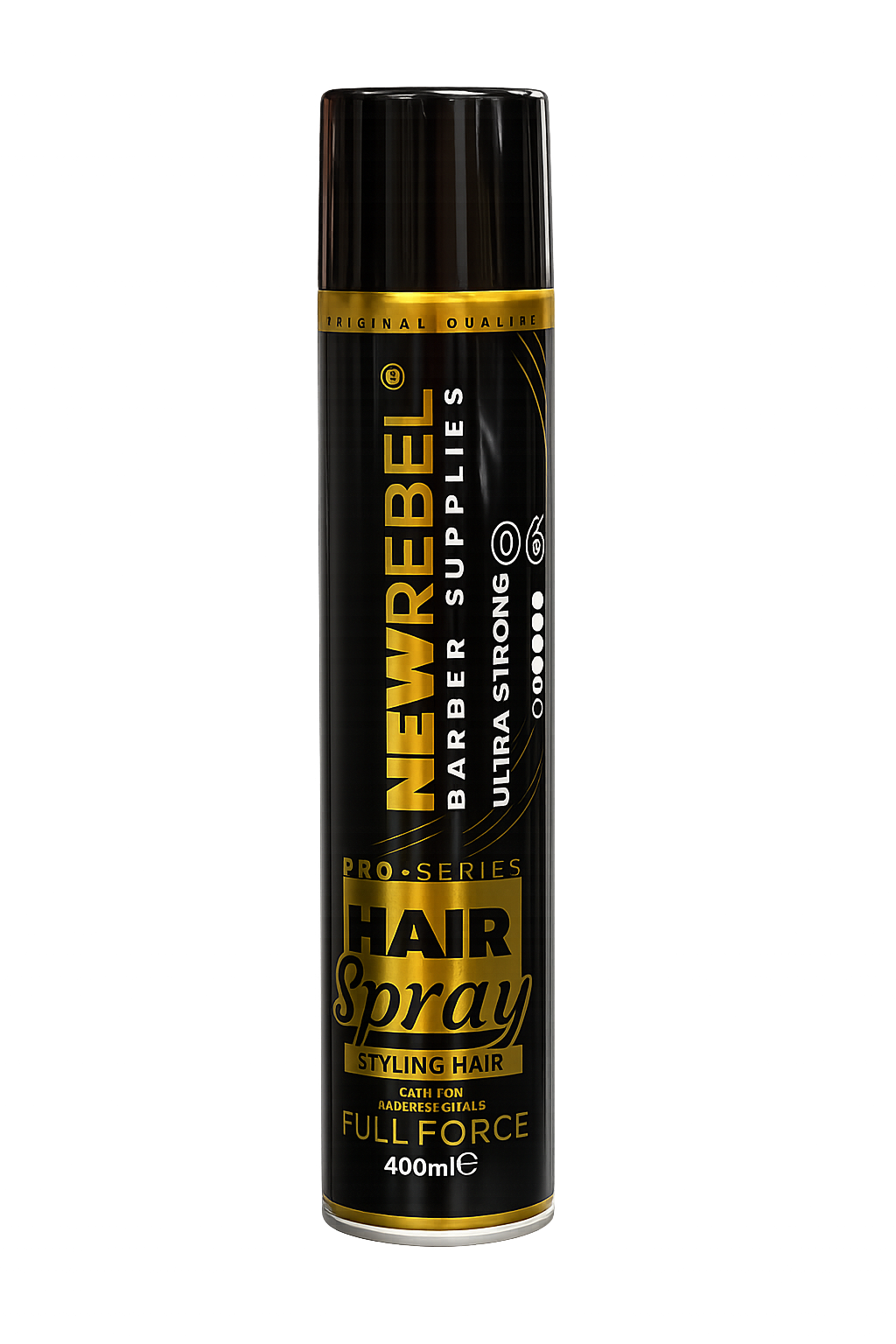 New Rebel Hair Spray Full Force Ultra Strong 06 400 ml