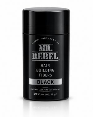 Mr Rebel Hair Building Fibers Wax Black 12 g - Hairwaxshop
