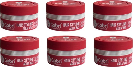 Gabri Hair Wax Ultra Strong Shine 6 stuks
