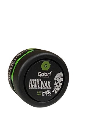 Gabri Natural Matte Finish Hair Wax Strong Hold 150ml