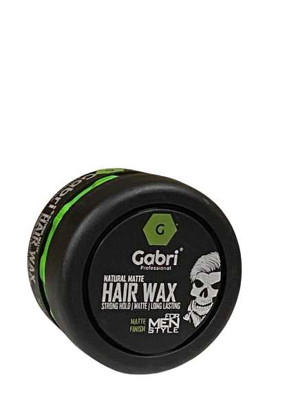 Gabri Natural Matte Finish Hair Wax Strong Hold 150ml