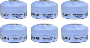 Glorie Aquamarine Styling Wax Firm Hold 6 stuks