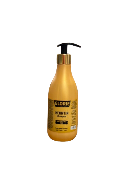 Glorie Keratin Sulfate and Salt Free Shampoo 400 ml