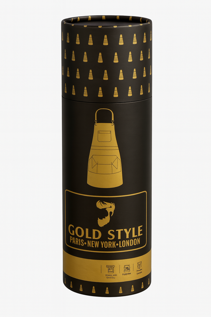 Gold Style Barber Cape