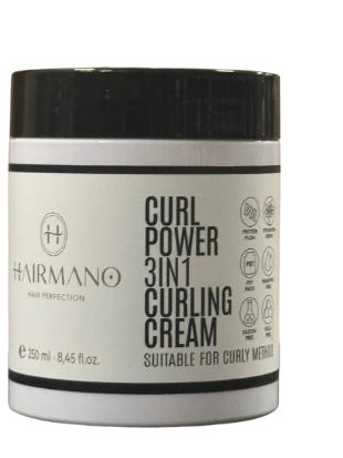 Hairmano Curl Power 3 in 1 Curling Cream 250 ml