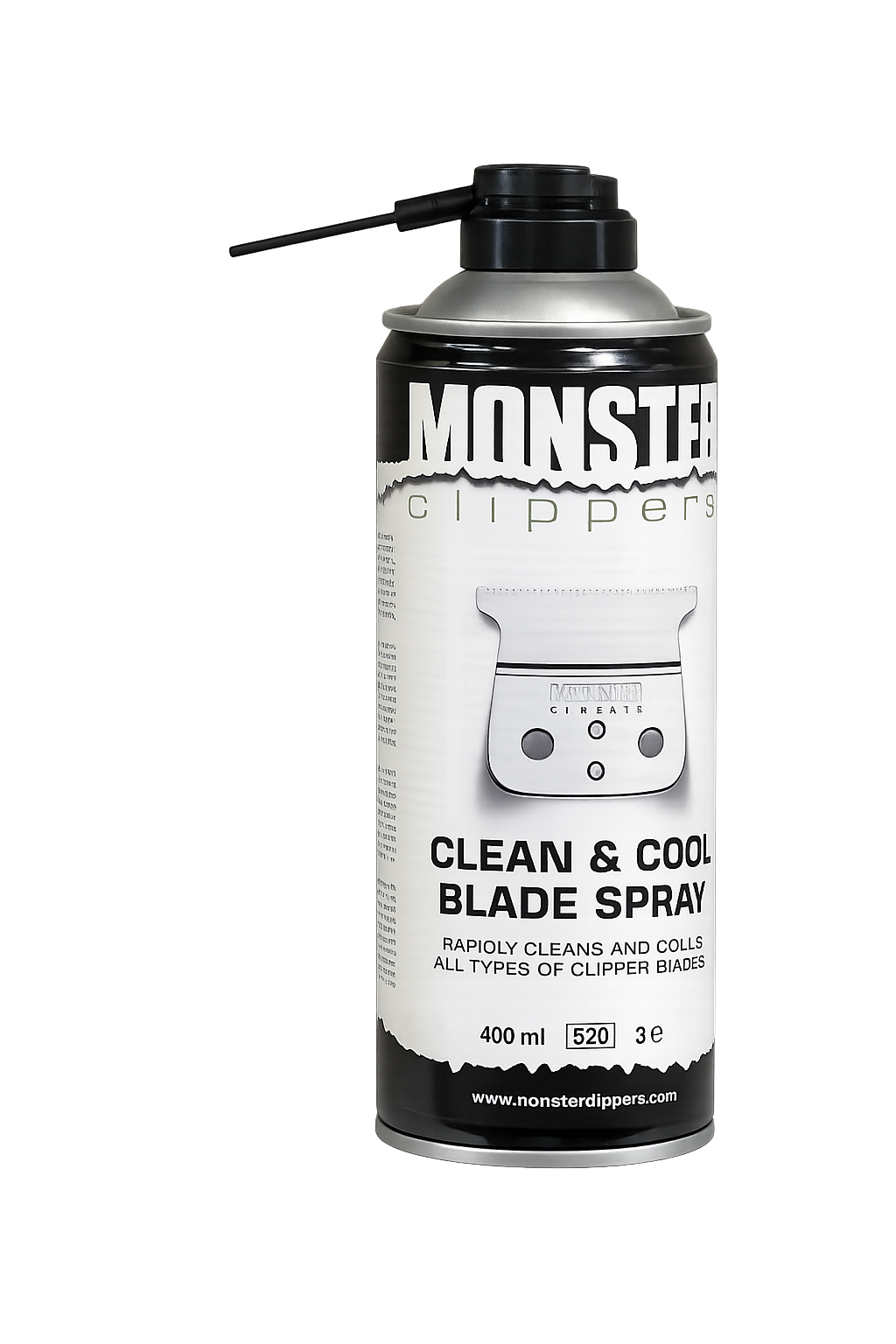 Monster Clippers Clean and Cool Blade Spray 400 ml